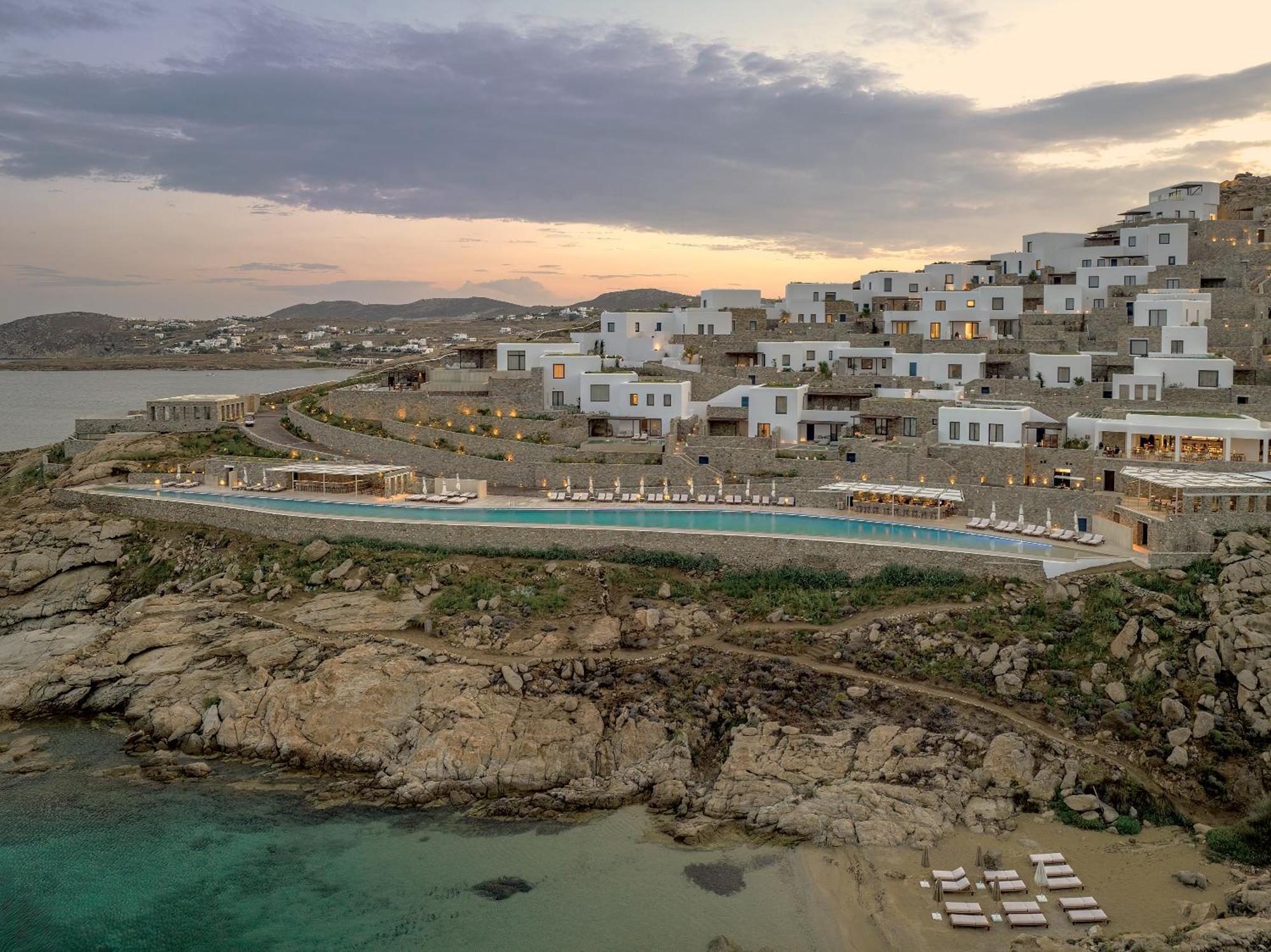 Cali Mykonos Hotel Kalafatis Ngoại thất bức ảnh