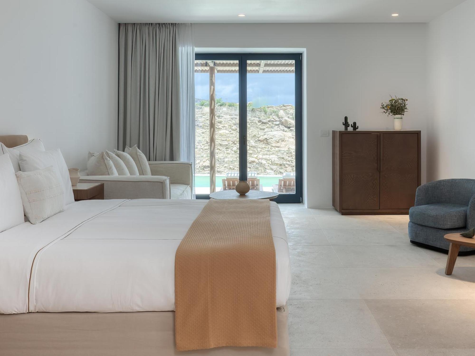 Cali Mykonos Hotel Kalafatis Ngoại thất bức ảnh