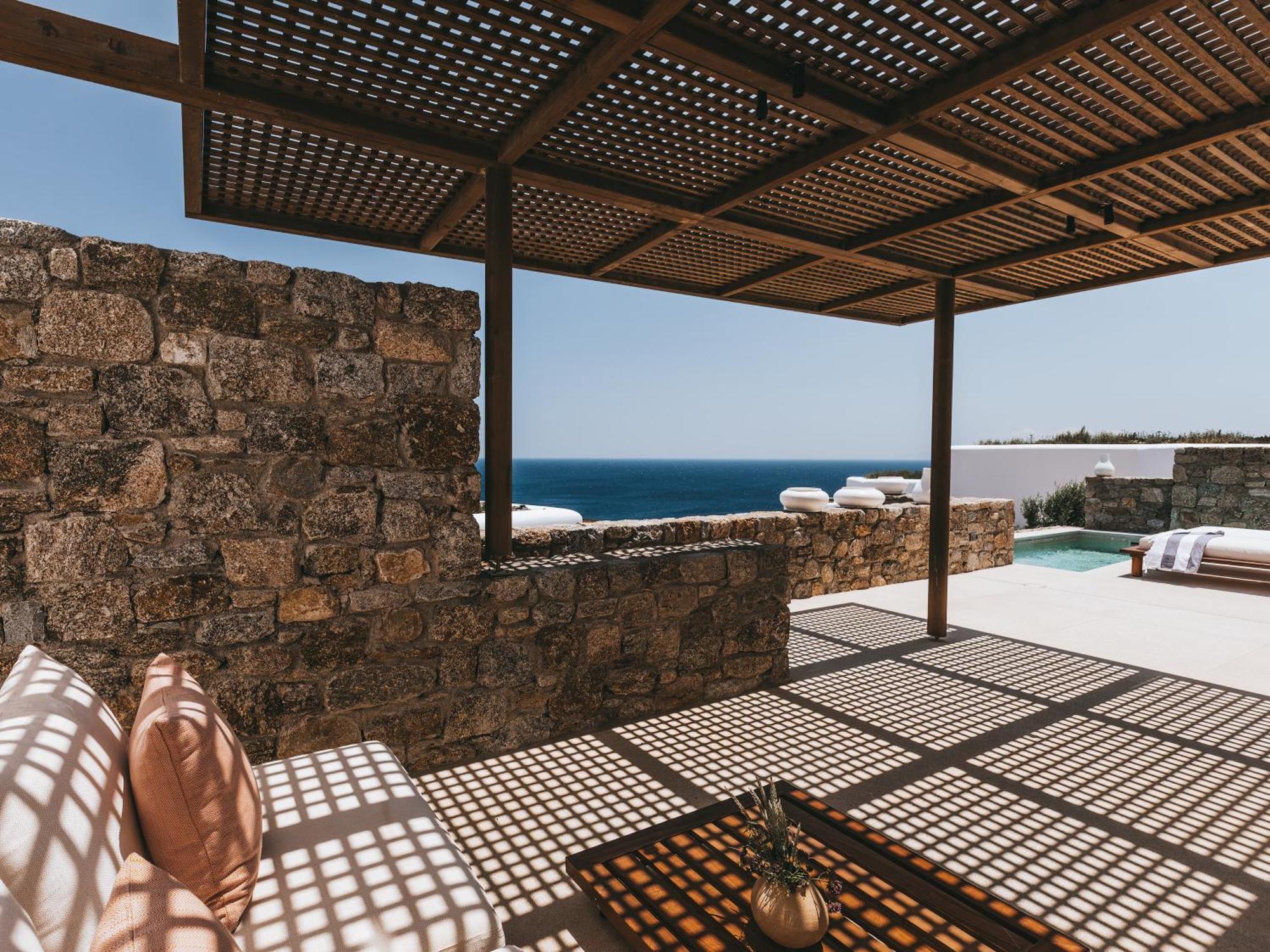 Cali Mykonos Hotel Kalafatis Ngoại thất bức ảnh