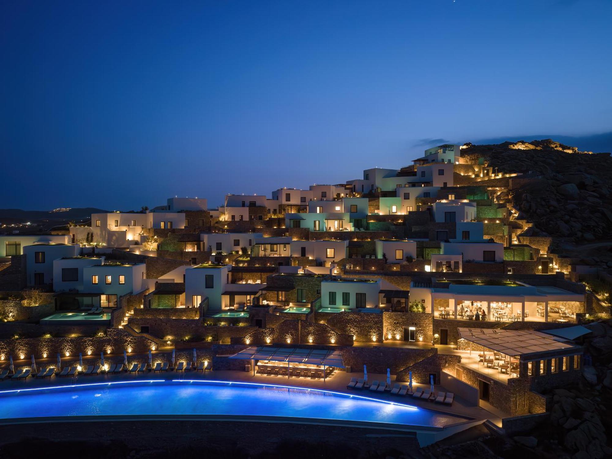 Cali Mykonos Hotel Kalafatis Ngoại thất bức ảnh
