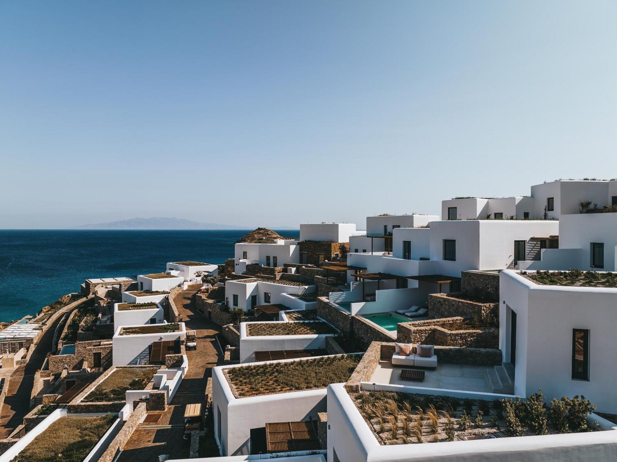 Cali Mykonos Hotel Kalafatis Ngoại thất bức ảnh