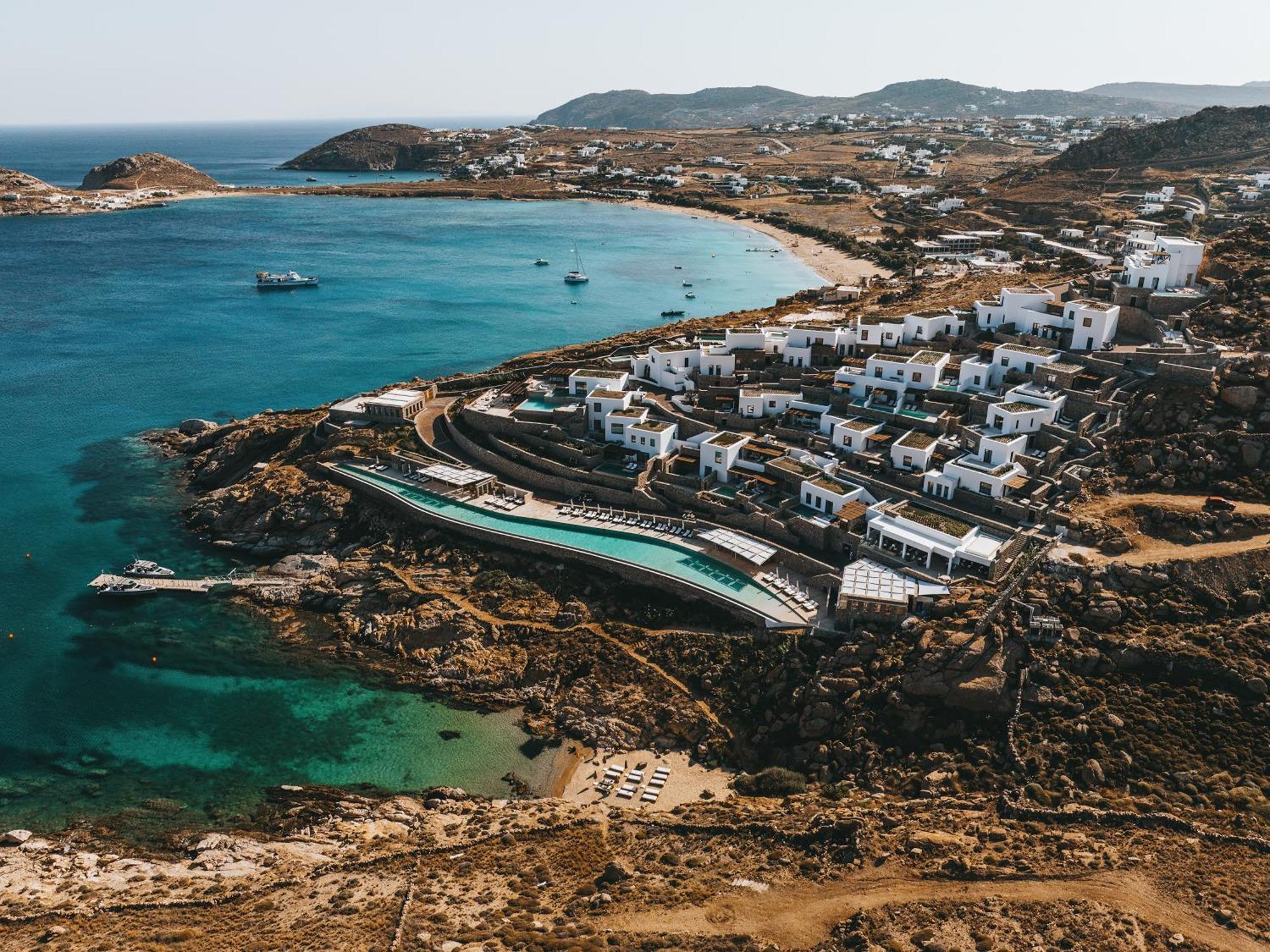 Cali Mykonos Hotel Kalafatis Ngoại thất bức ảnh