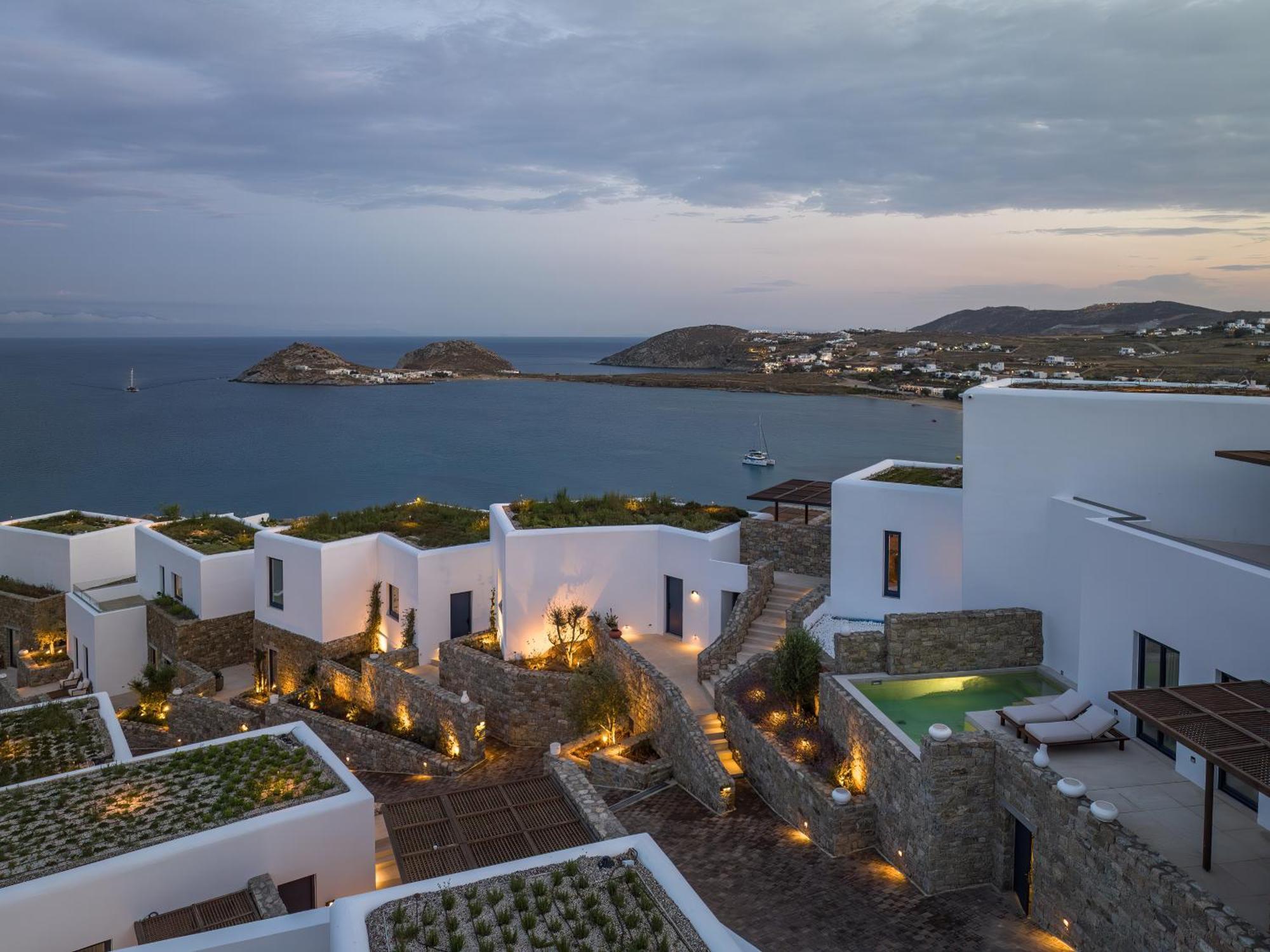 Cali Mykonos Hotel Kalafatis Ngoại thất bức ảnh