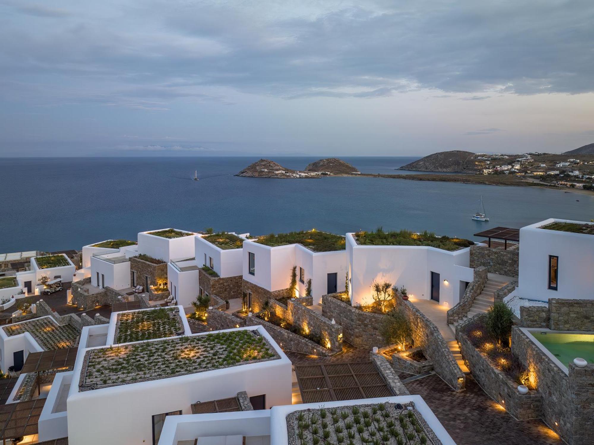 Cali Mykonos Hotel Kalafatis Ngoại thất bức ảnh
