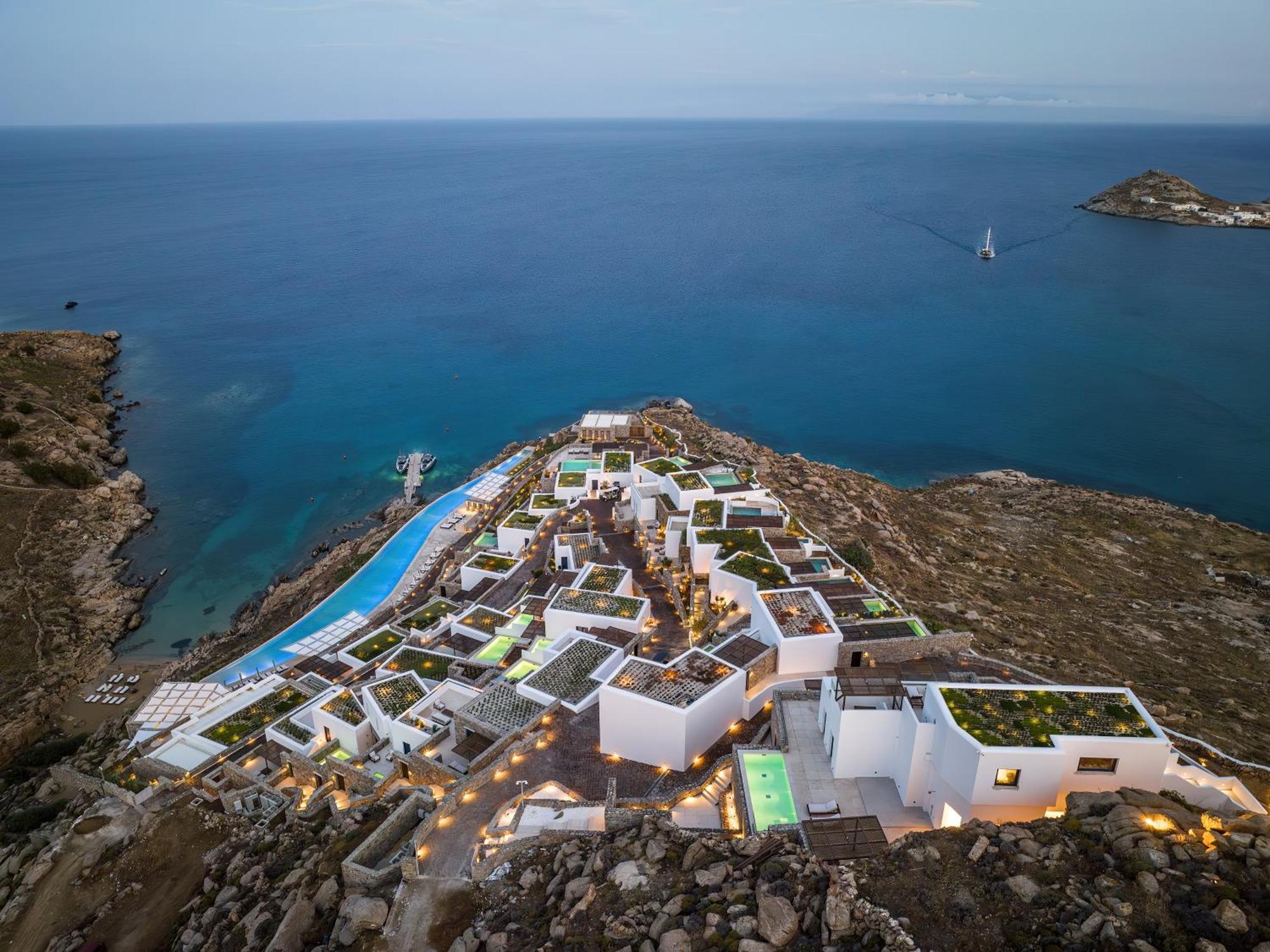 Cali Mykonos Hotel Kalafatis Ngoại thất bức ảnh