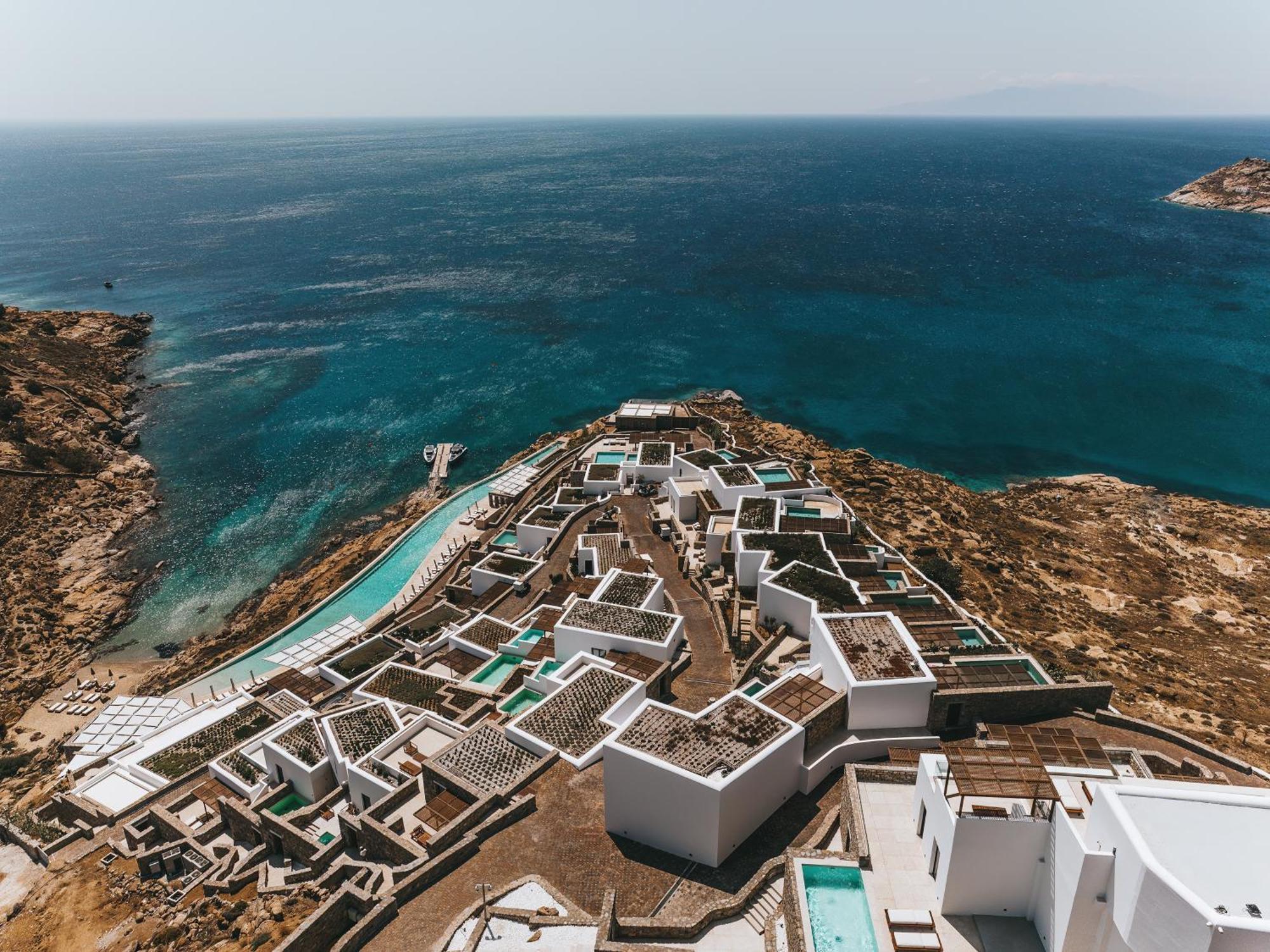 Cali Mykonos Hotel Kalafatis Ngoại thất bức ảnh