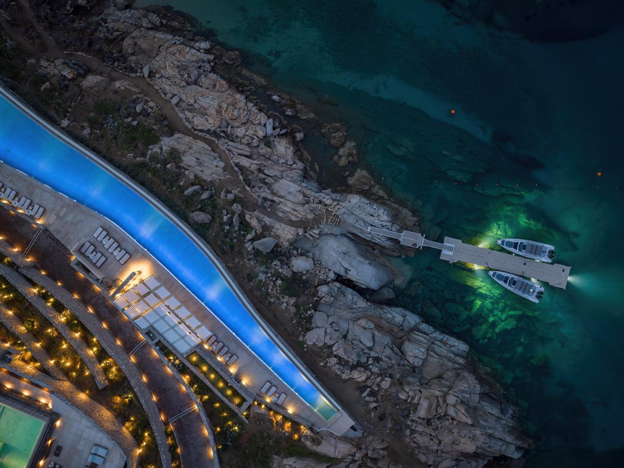 Cali Mykonos Hotel Kalafatis Ngoại thất bức ảnh