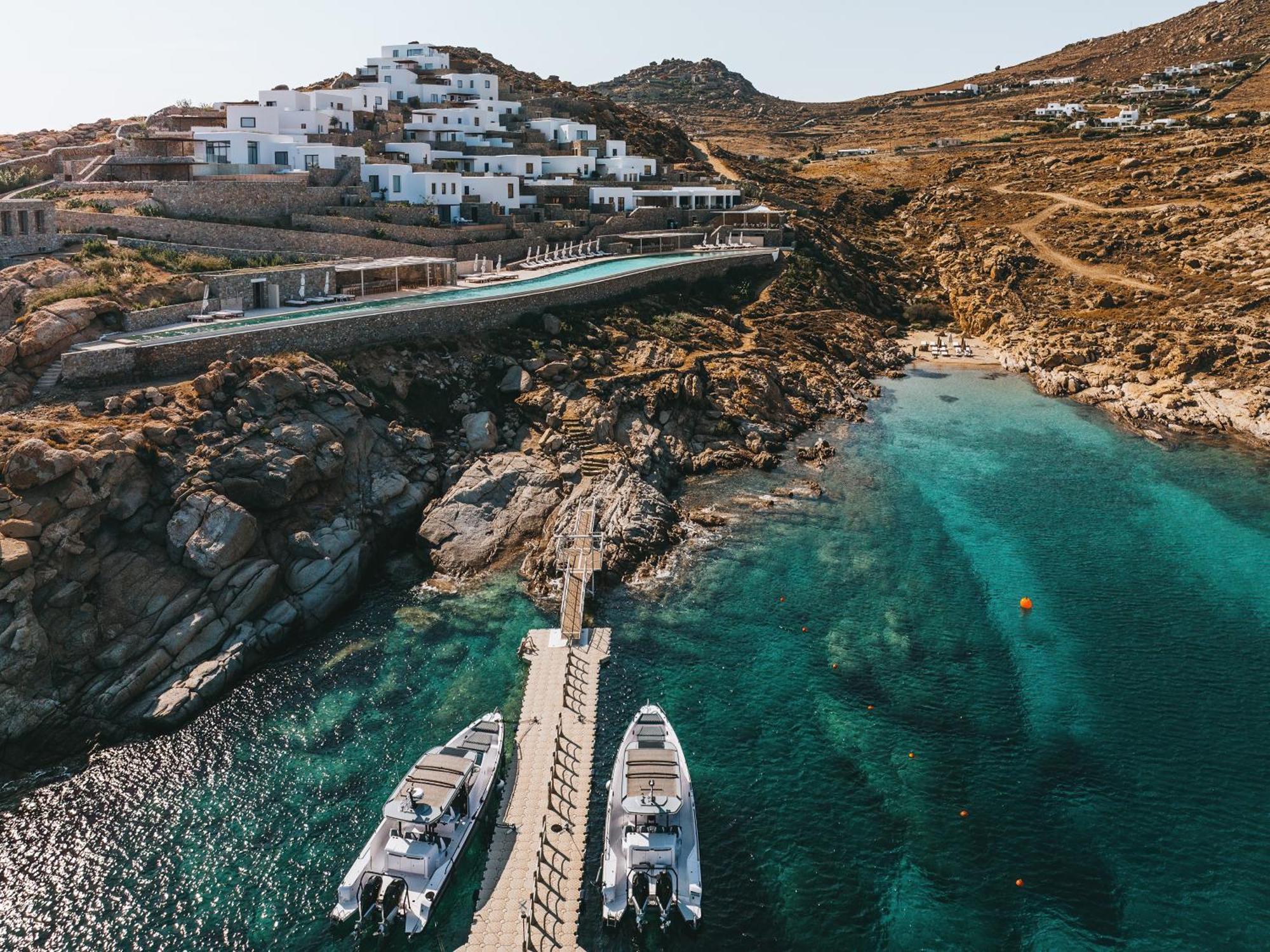 Cali Mykonos Hotel Kalafatis Ngoại thất bức ảnh