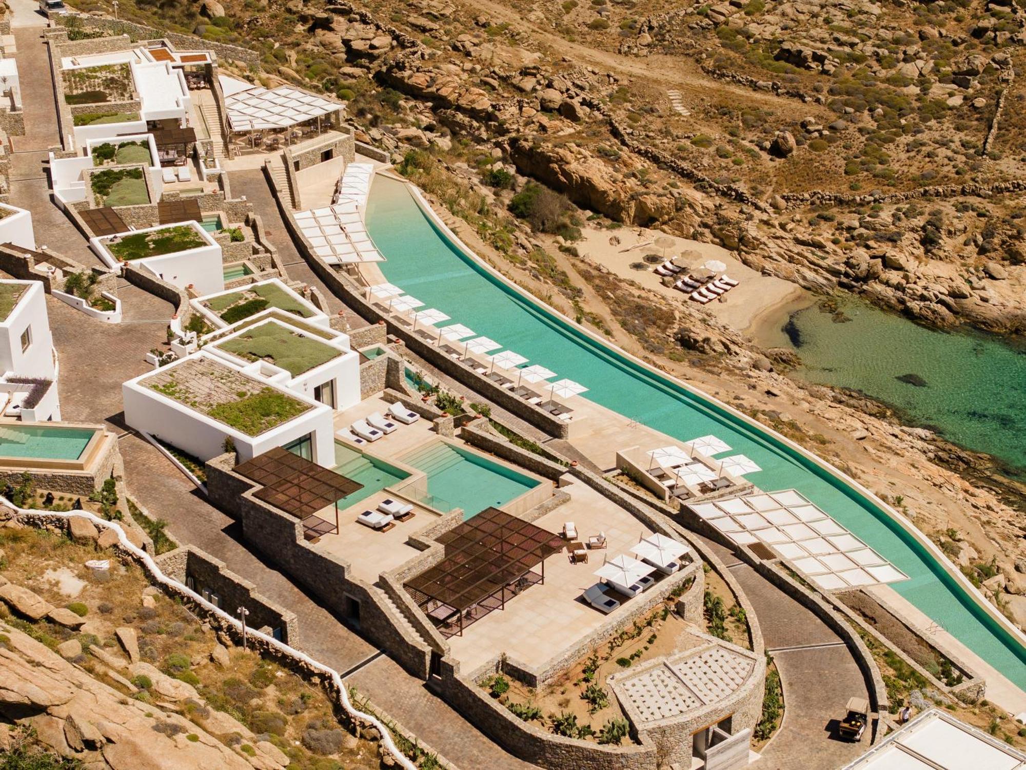 Cali Mykonos Hotel Kalafatis Ngoại thất bức ảnh