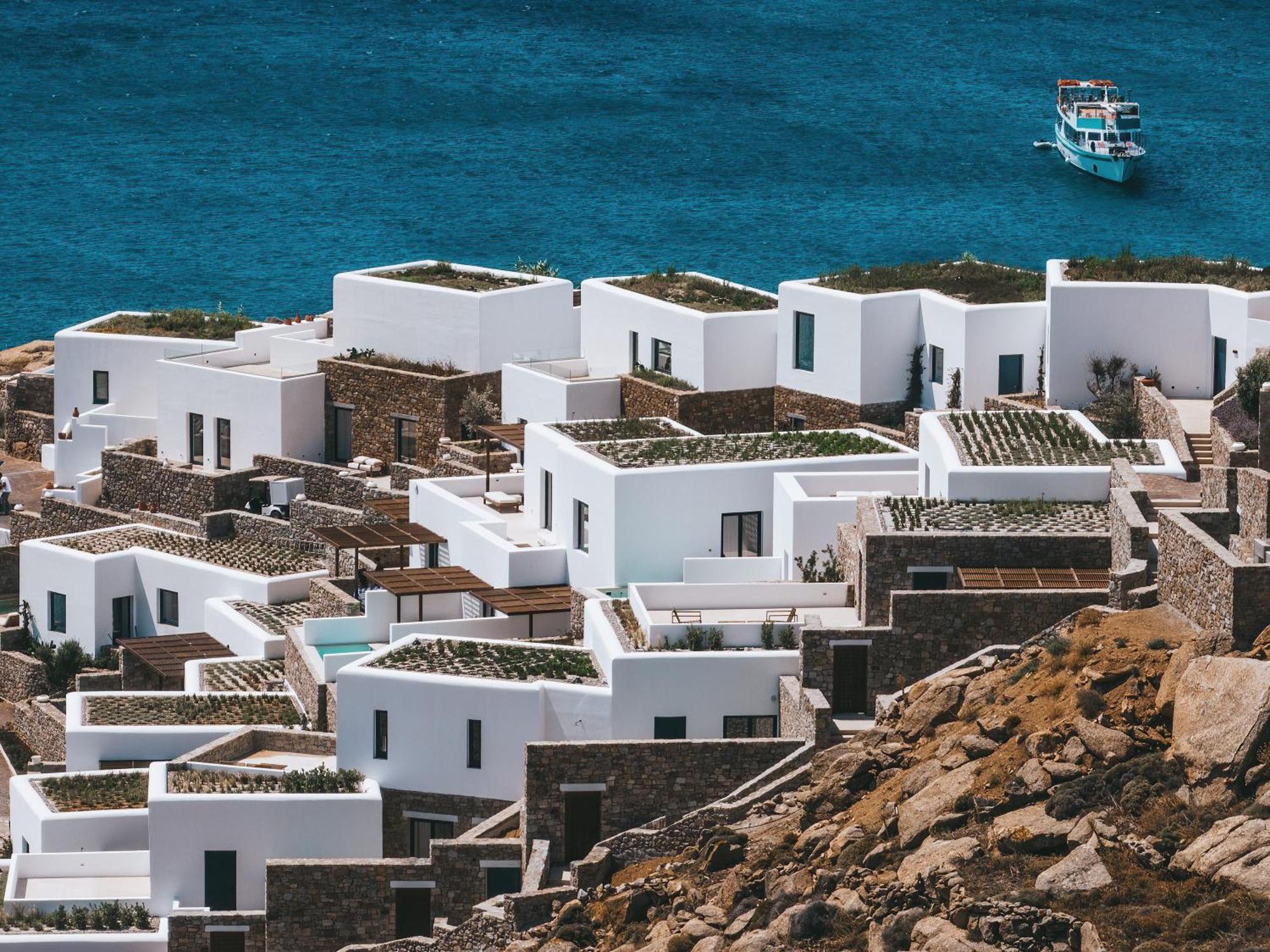 Cali Mykonos Hotel Kalafatis Ngoại thất bức ảnh